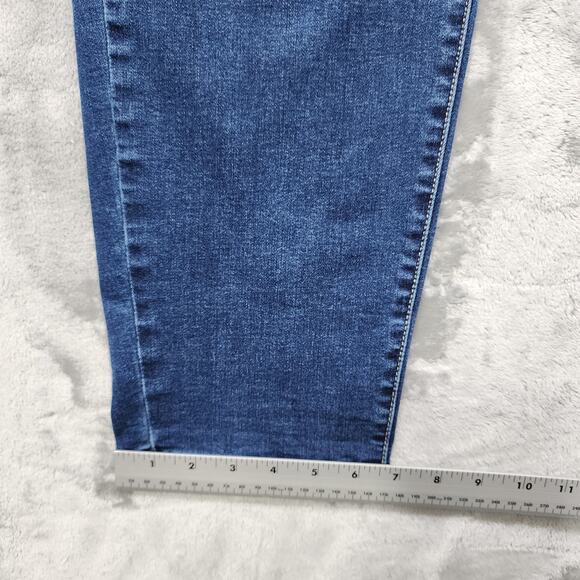 Maurices Jeans Womens 26 Blue High Rise Skinny Leg Ankle Stretch Denim Casual - Picture 10 of 11